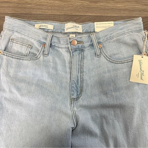 Universal Thread Women's High-Rise Wide Leg Jeans -  Light Wash 10/30 Regular - Picture 9 of 12